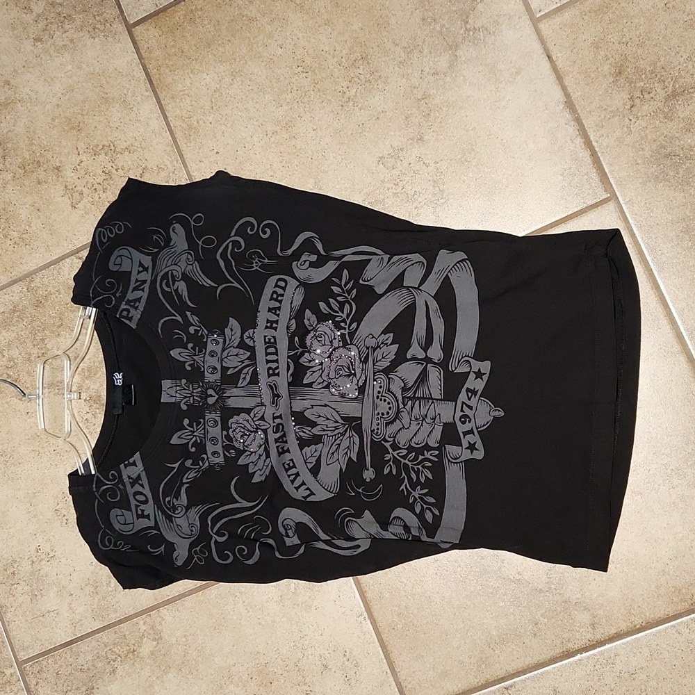 Fox tshirt blouse